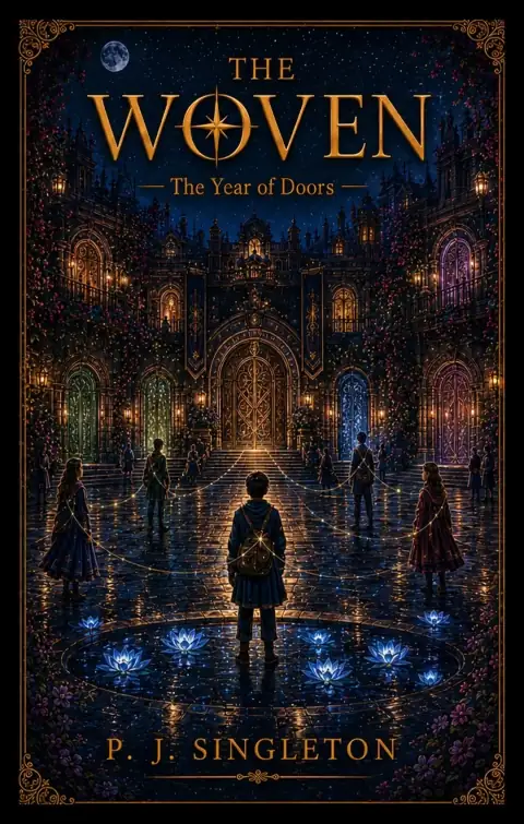 Front cover of The Year of Doors, Book Three of The Woven
